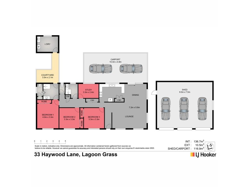 33 Haywood Lane, Lagoon Grass NSW 2480 Floorplan