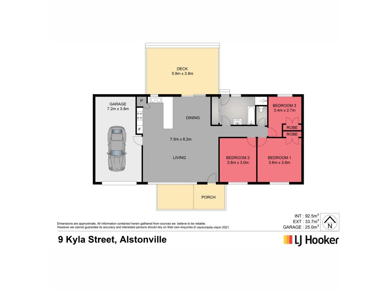 9 Kyla Street, Alstonville NSW 2477 Floorplan