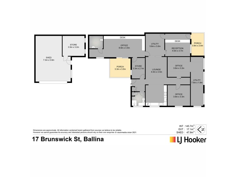 17 Brunswick Street, Ballina NSW 2478 Floorplan