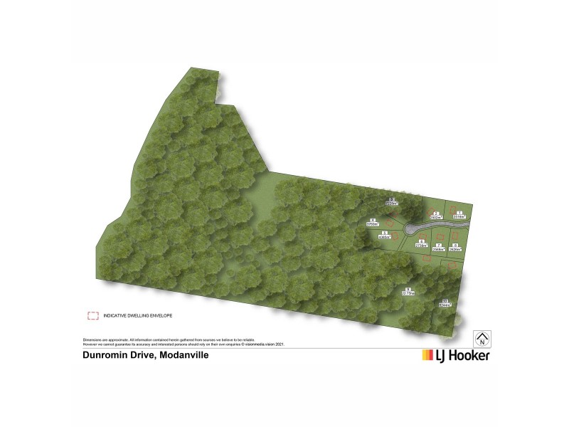 Lots 1, 3 & 8/41 Dunromin Drive, Modanville NSW 2480 Floorplan