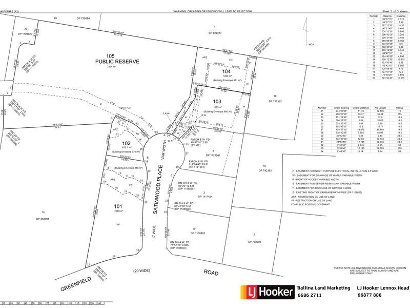 Greenwood Grove Estate, Lennox Head NSW 2478