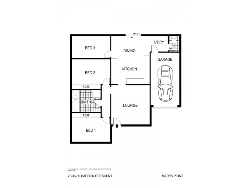 Marks Point NSW 2280 Floorplan