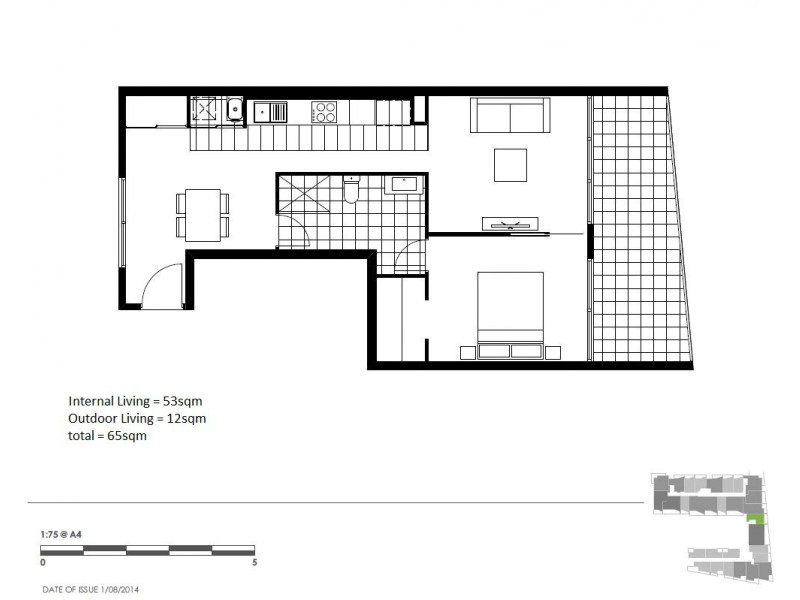 M214 571 Pacific Highway, Belmont NSW 2280 Floorplan