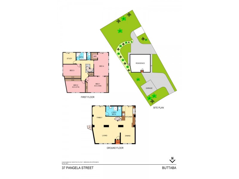 37 Pangela Street, Buttaba NSW 2283 Floorplan