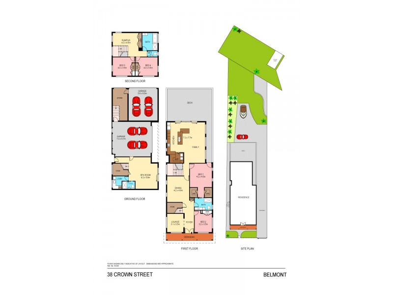 38 Crown Street, Belmont NSW 2280 Floorplan