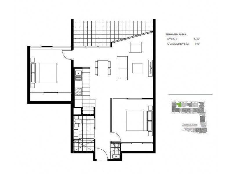 216/11 Ernest Street, Belmont NSW 2280 Floorplan