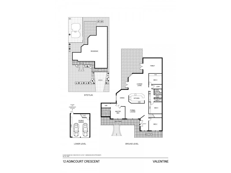 12 Agincourt Crescent, Valentine NSW 2280 Floorplan