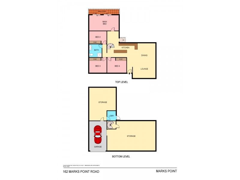 162 Marks Point Road, Marks Point NSW 2280 Floorplan
