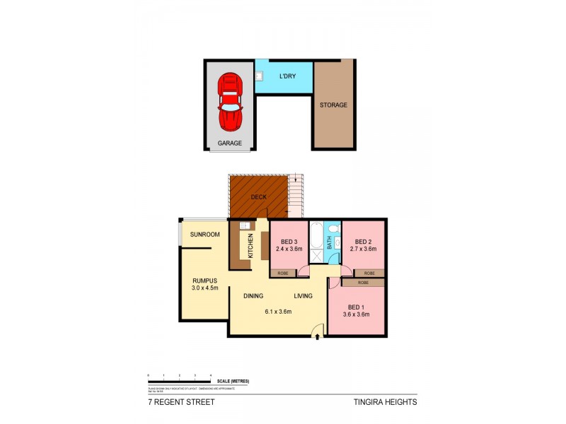 7 Regent Street, Tingira Heights NSW 2290 Floorplan