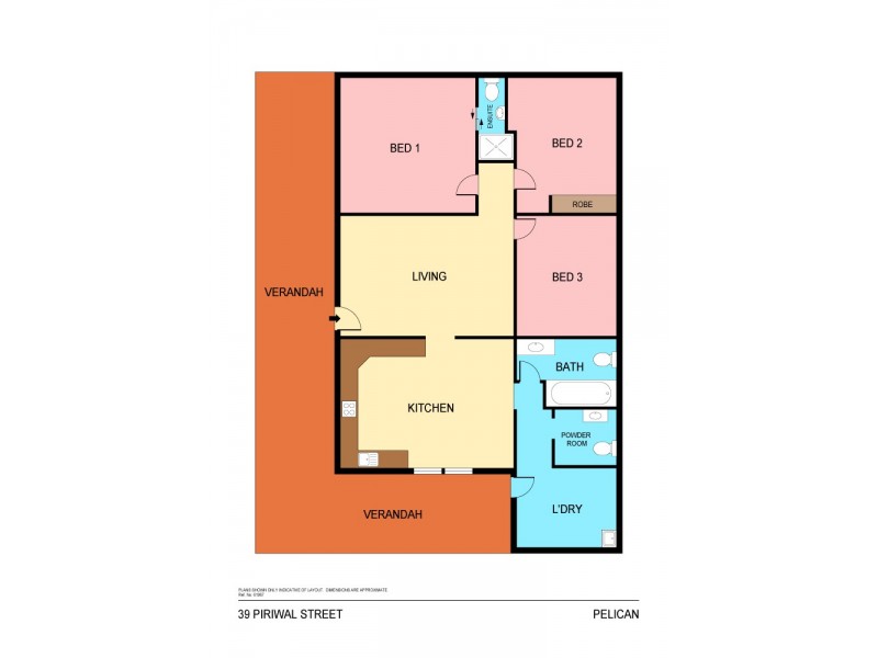 39 Piriwal Street, Pelican NSW 2281 Floorplan