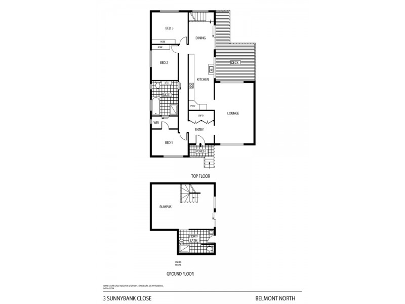 3 Sunnybank Close, Belmont North NSW 2280 Floorplan
