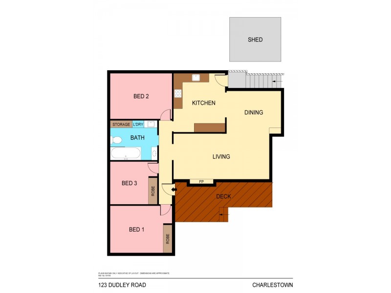 123 Dudley Road, Charlestown NSW 2290 Floorplan
