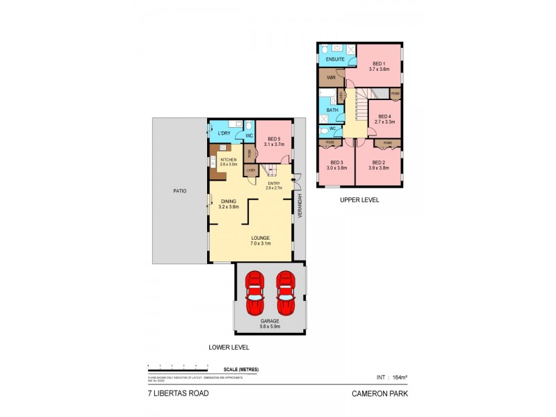 7 Libertas Road, Cameron Park NSW 2285 Floorplan