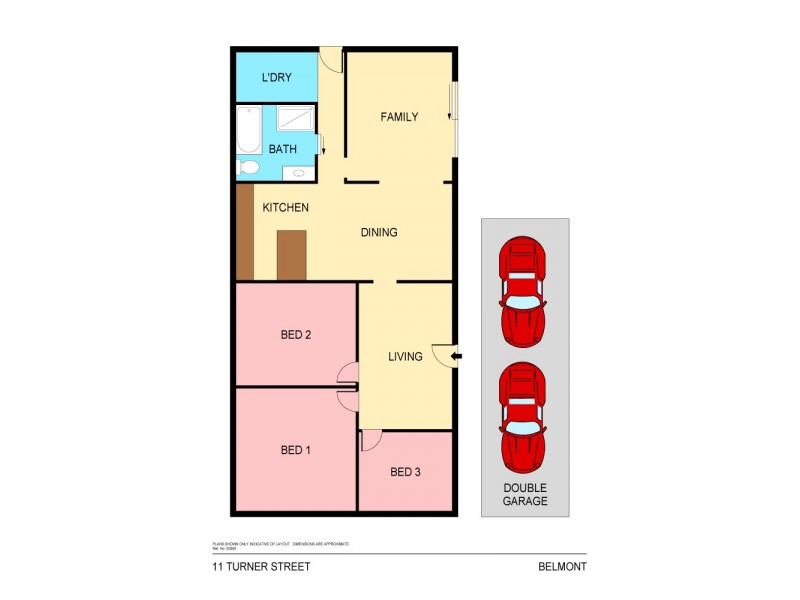 11 Turner Street, Belmont NSW 2280 Floorplan