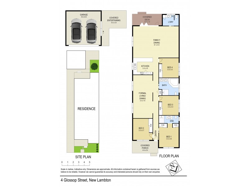 4 Glossop Street, New Lambton NSW 2305 Floorplan