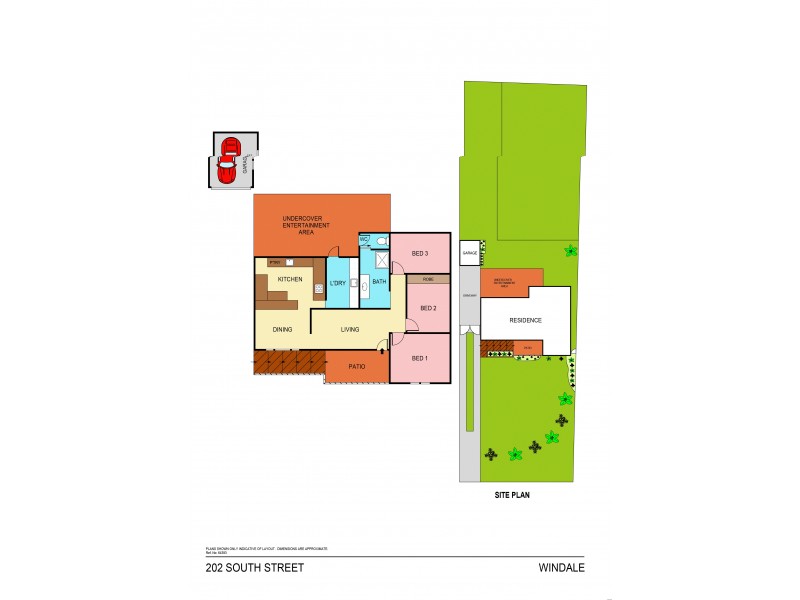 202 South Street, Windale NSW 2306 Floorplan