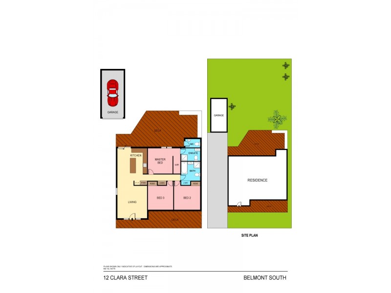 12 Clara Street, Belmont South NSW 2280 Floorplan