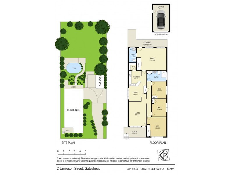 2 Jamieson Street, Gateshead NSW 2290 Floorplan
