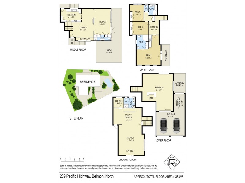289 Pacific Highway, Belmont North NSW 2280 Floorplan