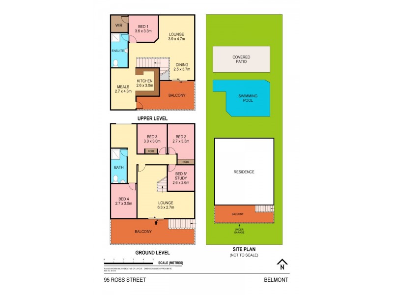 95 Ross Street, Belmont NSW 2280 Floorplan
