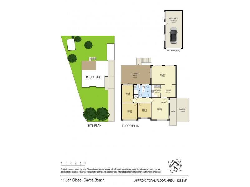 11 Jan Close, Caves Beach NSW 2281 Floorplan