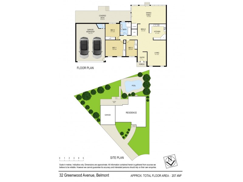 32 Greenwood Avenue, Belmont NSW 2280 Floorplan