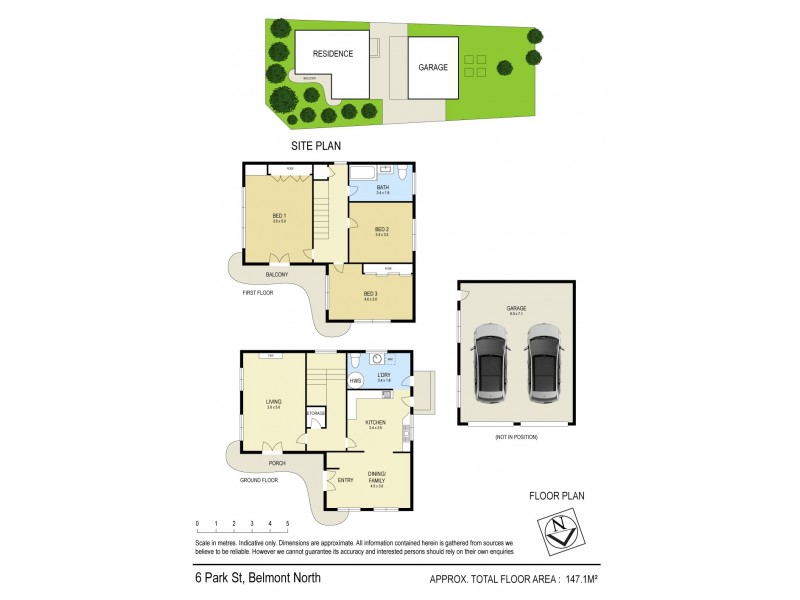 6 Park Street, Belmont North NSW 2280 Floorplan
