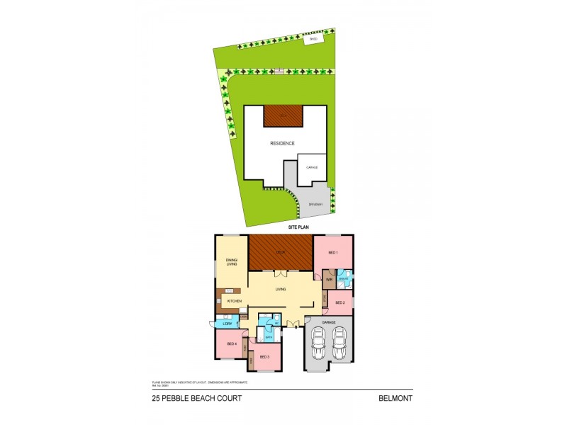 25 Pebble Beach Court, Belmont NSW 2280 Floorplan