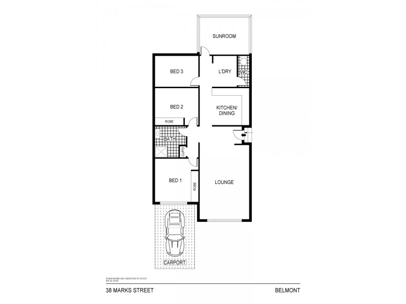 38 Marks Street, Belmont NSW 2280 Floorplan