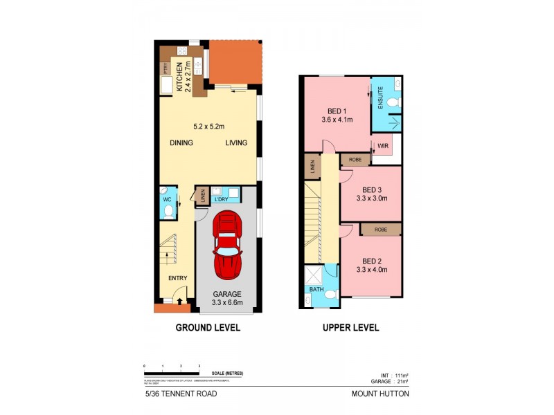 5/36 Tennent Road, Mount Hutton NSW 2290 Floorplan
