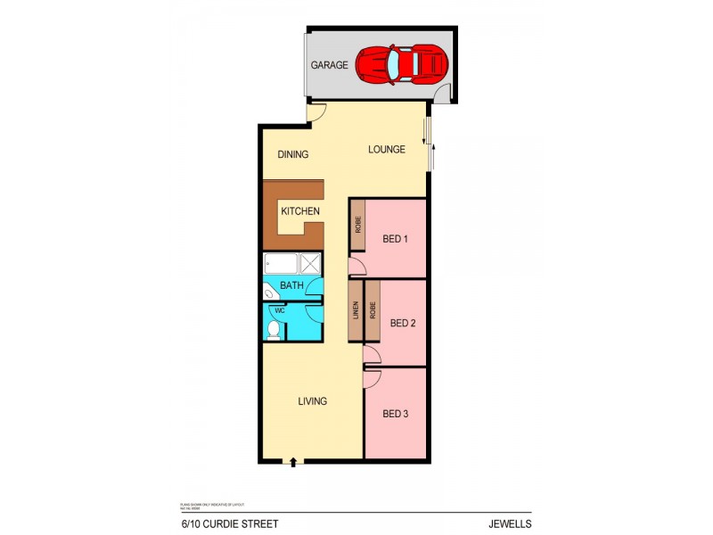 6/10 Curdie Street, Jewells NSW 2280 Floorplan