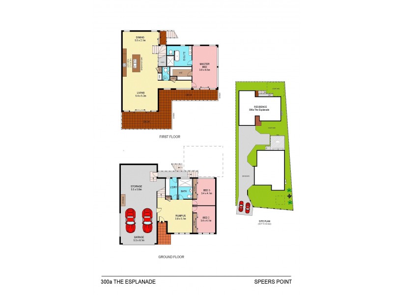 300a The Esplanade, Speers Point NSW 2284 Floorplan