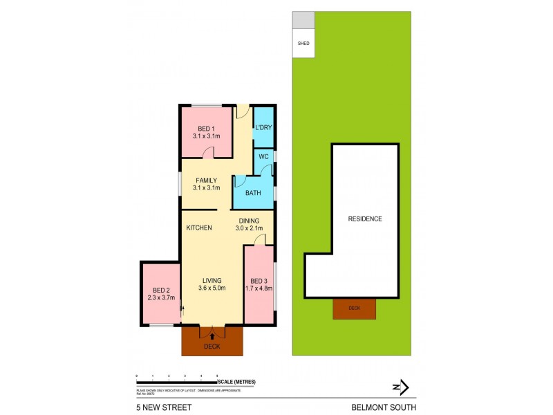 5 New Street, Belmont South NSW 2280 Floorplan