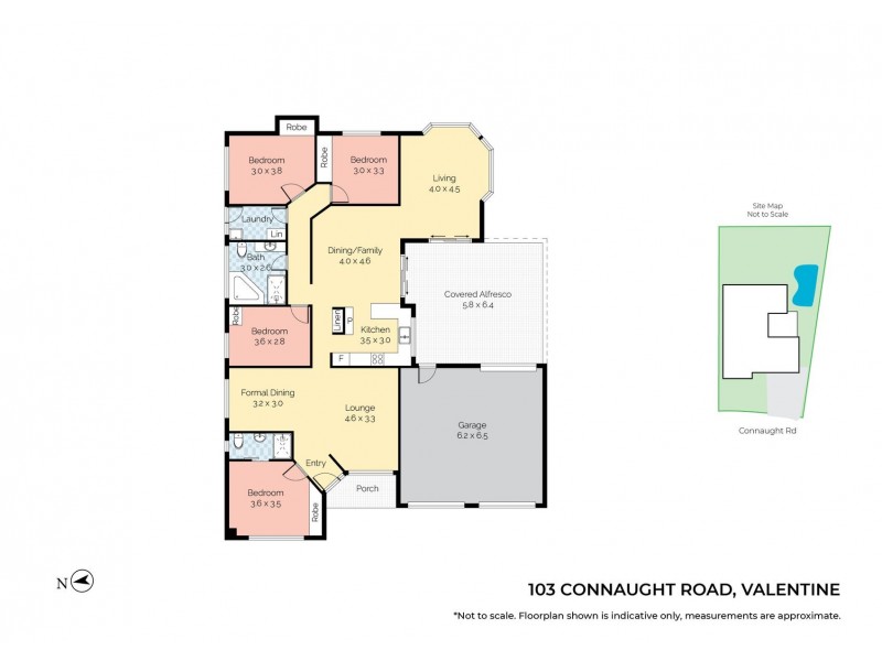 103 Connaught Road, Valentine NSW 2280 Floorplan