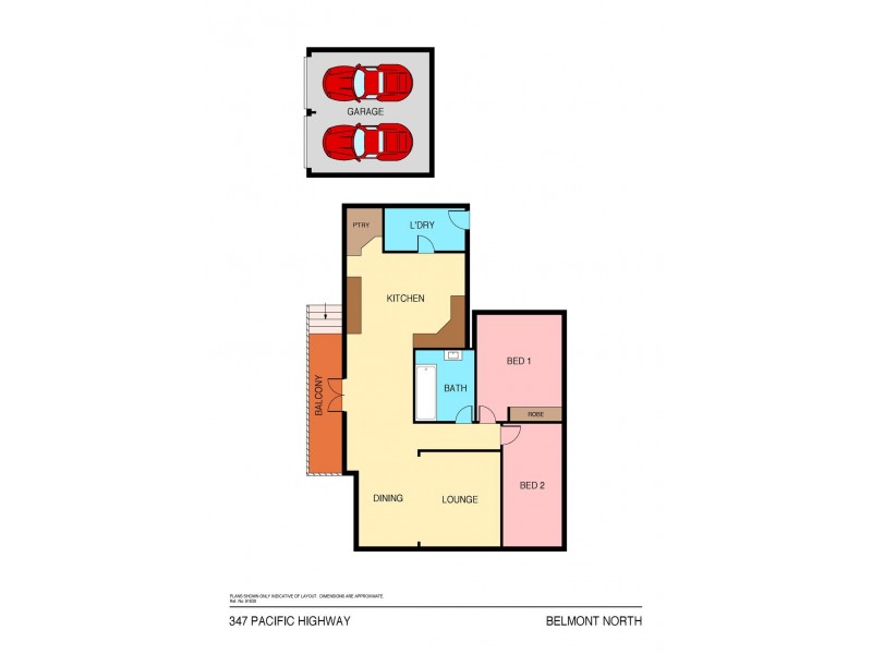 347 Pacific Highway, Belmont North NSW 2280 Floorplan