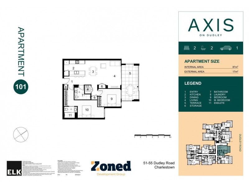 101/51-55 Dudley Road, Charlestown NSW 2290 Floorplan