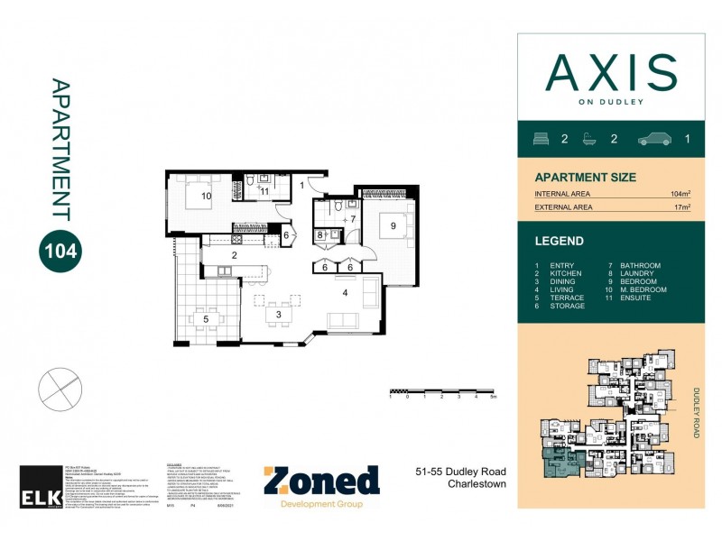 104/51-55 Dudley Road, Charlestown NSW 2290 Floorplan