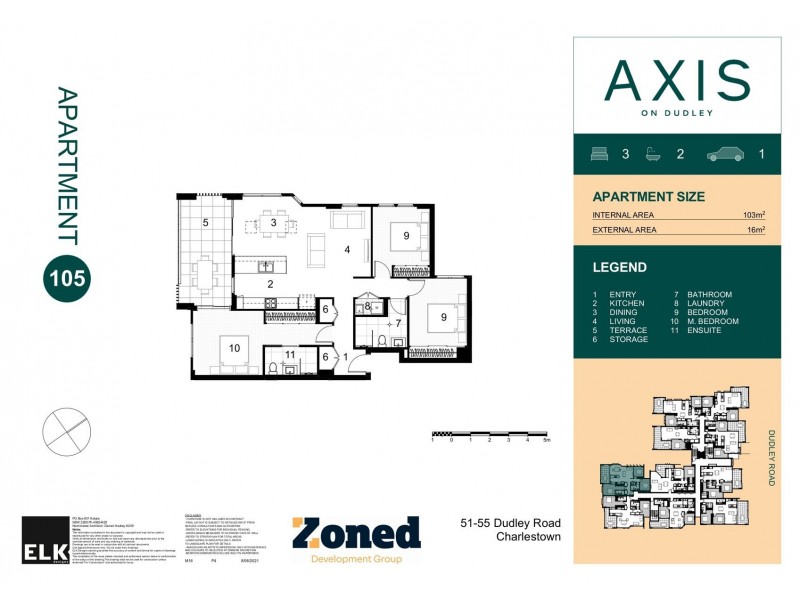 105/51-55 Dudley Road, Charlestown NSW 2290 Floorplan