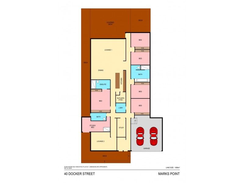 40 Docker Street, Marks Point NSW 2280 Floorplan