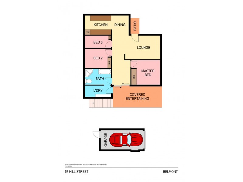 57 Hill Street, Belmont NSW 2280 Floorplan