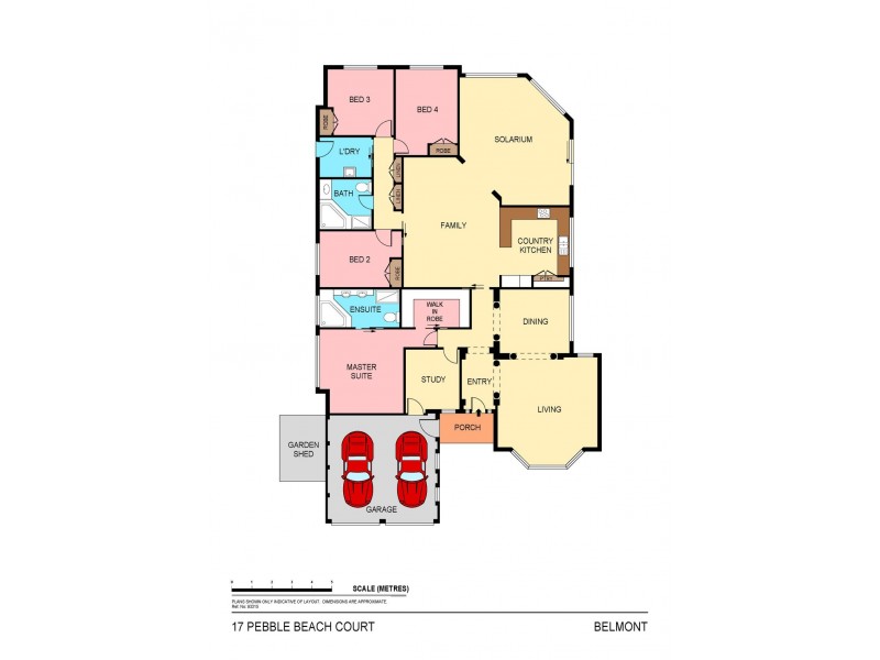 17 Pebble Beach Court, Belmont NSW 2280 Floorplan