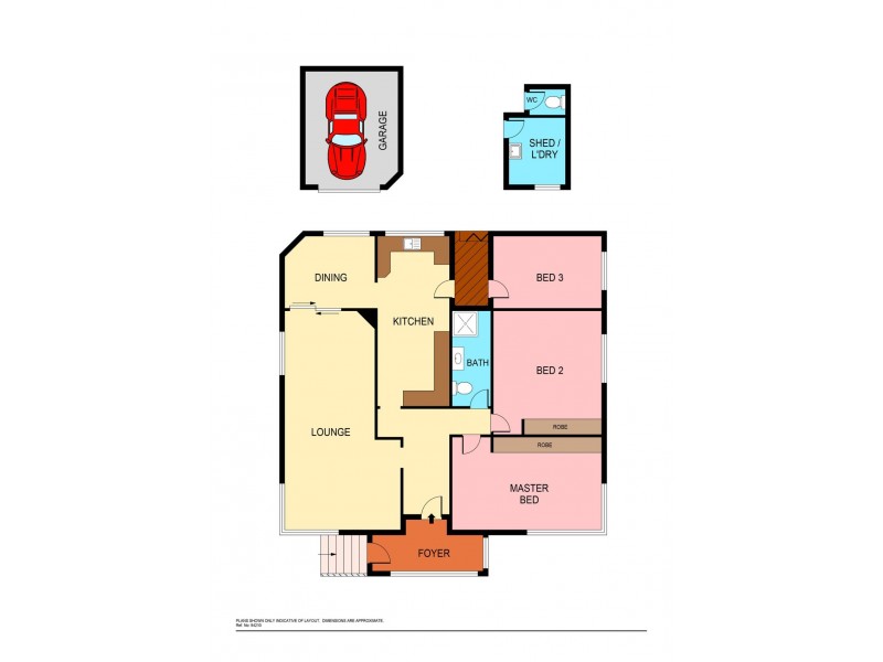 25 George Street, Belmont NSW 2280 Floorplan