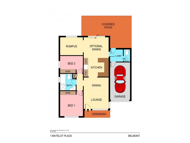1 Matelot Place, Belmont NSW 2280 Floorplan