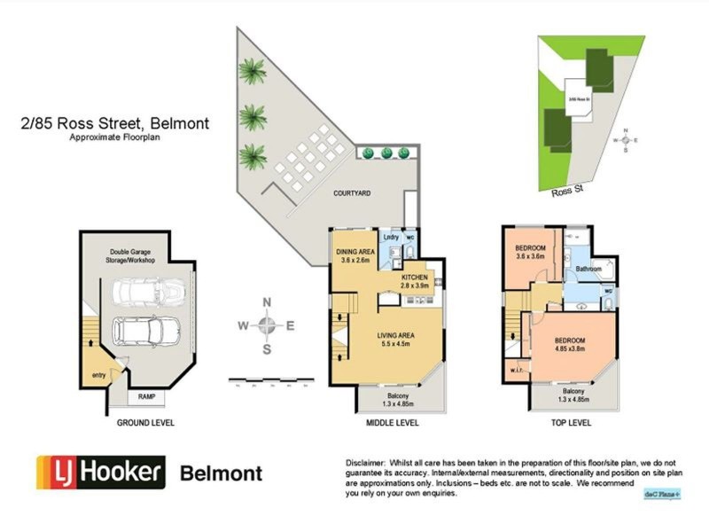 2/85 Ross Street, Belmont NSW 2280