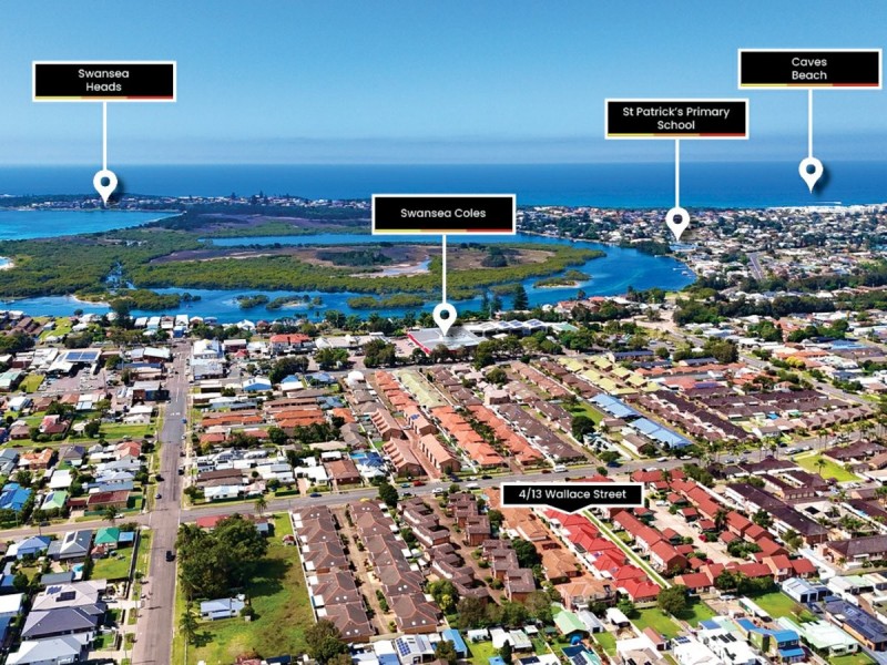 4/13 Wallace St, Swansea NSW 2281