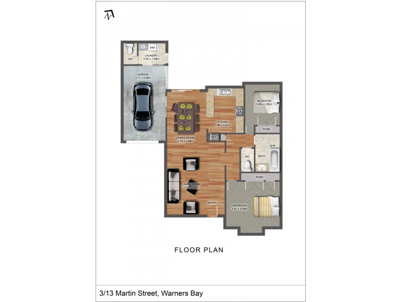3/13 Martin Street, Warners Bay NSW 2282