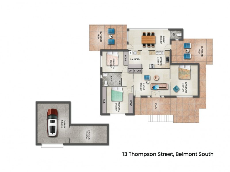 13 Thompson Street, Belmont South NSW 2280