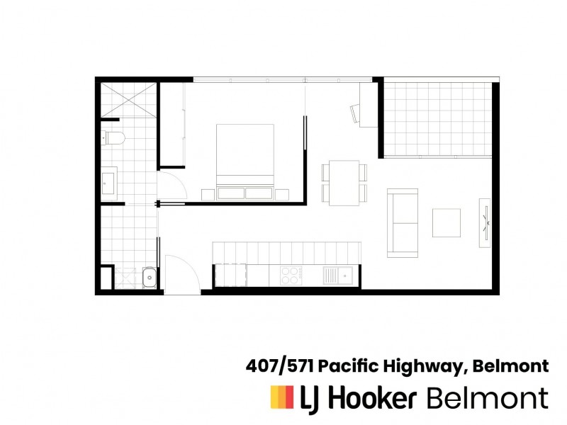 407/571 Pacific Highway, Belmont NSW 2280