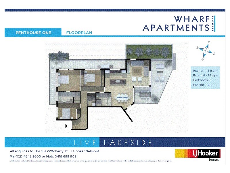 13/58 Brooks Parade, Belmont NSW 2280 Floorplan