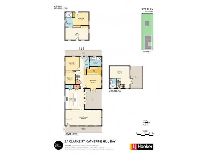 6a Clarke Street, Catherine Hill Bay NSW 2281 Floorplan